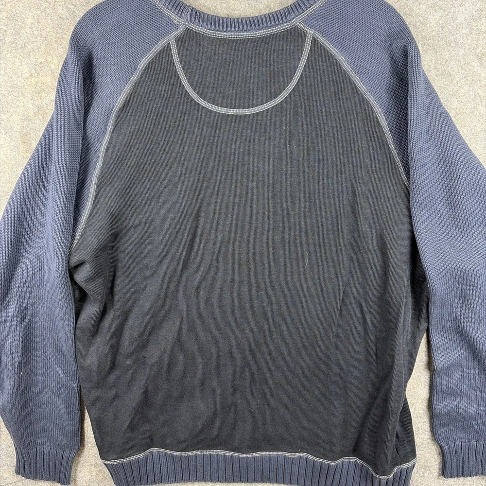 Tommy Bahama Crewneck Blue Pullover Men's Sweater Size XL